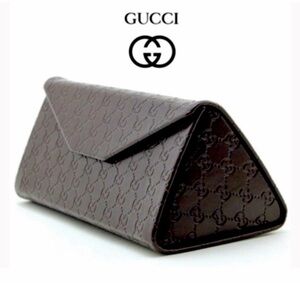 Gucci Dark Brown Eyewear Case